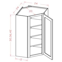 Wholesale RTA Shaker Antique White - DCW2430 | Baxter Cabinets